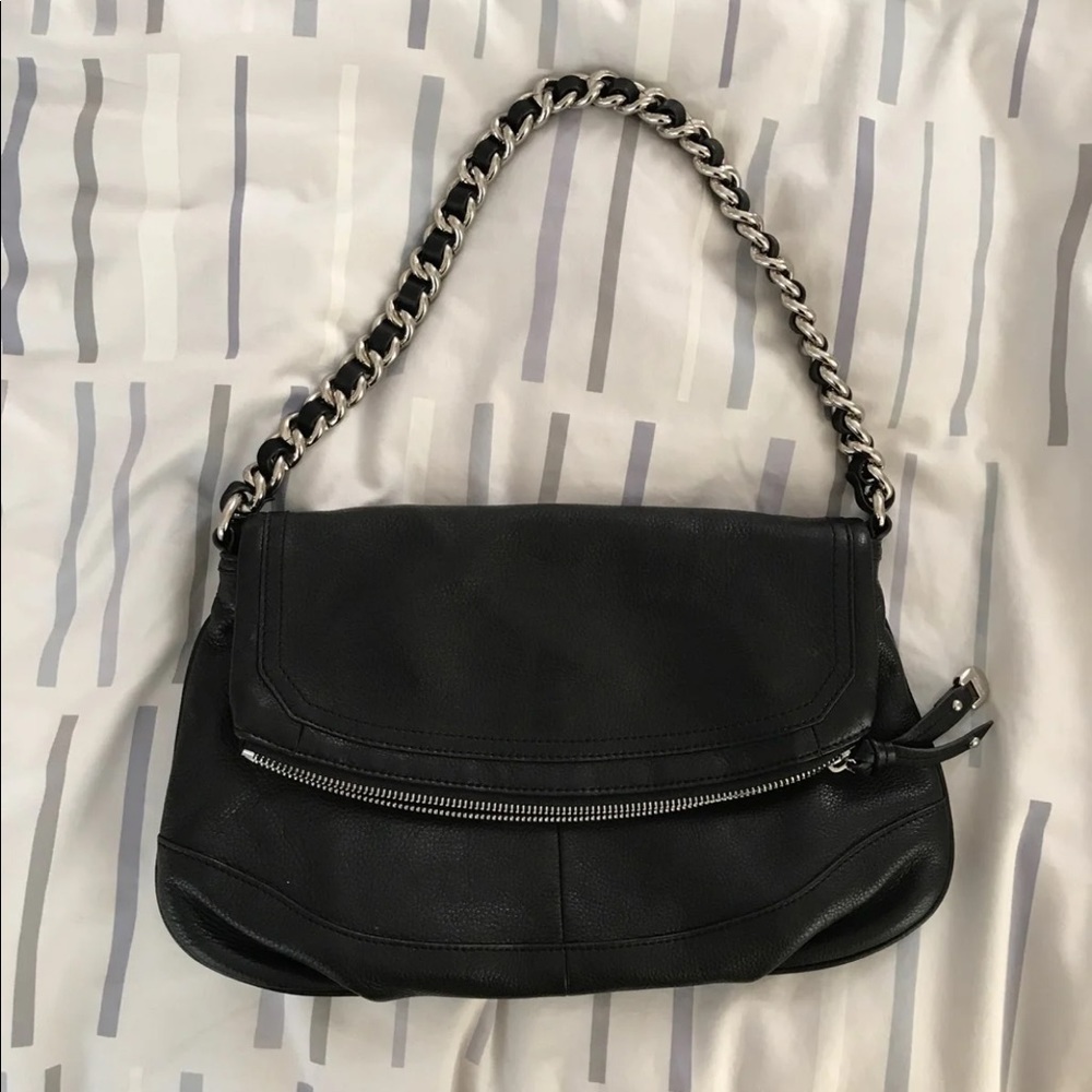 B. Makowsky Black Shoulder Bag